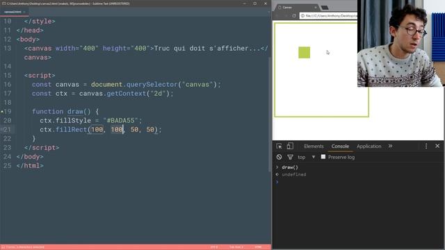 Les Bases du Canvas HTML5 смотреть онлайн