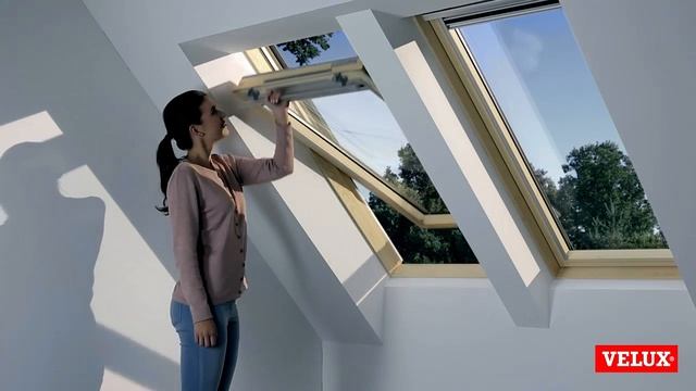 Мансардное окно Velux Optima Комфорт GLR 3073IS ручка сверху смотреть онлайн