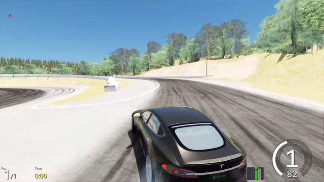 TESLA MODEL S P85 | ASSETTO CORSA DRIFT смотреть онлайн