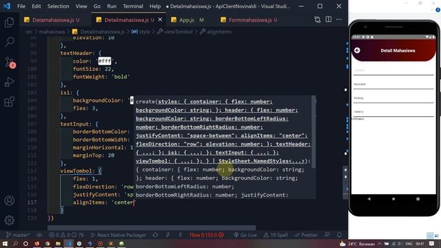 Aplikasi Mobile | CRUD di React Native dan Codeigniter 4 | Update dan Delete Data смотреть онлайн