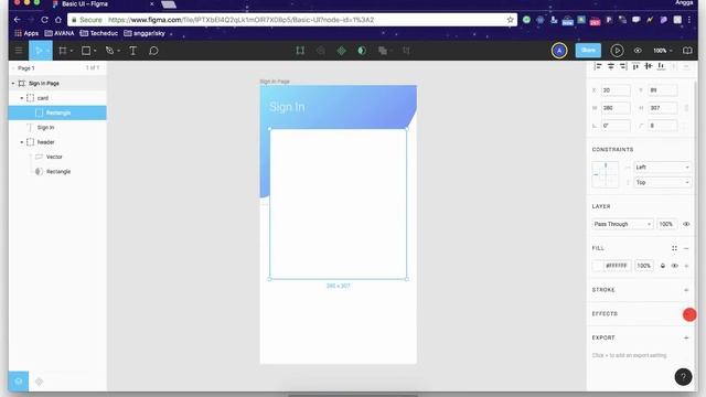 Figma Tutorial - Sign In UI Design смотреть онлайн