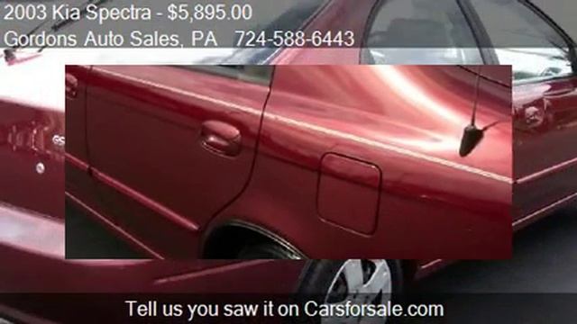 2003 Kia Spectra GS - For Sale In Greenville, PA 16125