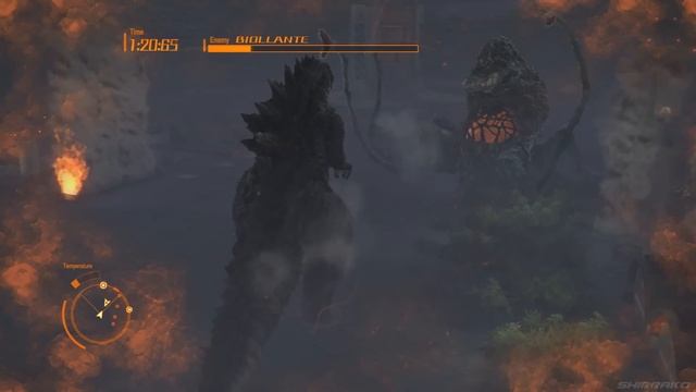 Godzilla The Game (PS4) - Godzilla 2014 Vs. All Monsters [1080p 60fps]