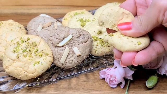 TWO MODELS OF COOKIES IN ONE VIDEO COCONUT COOKIES AND WALNUT COOKIES смотреть онлайн