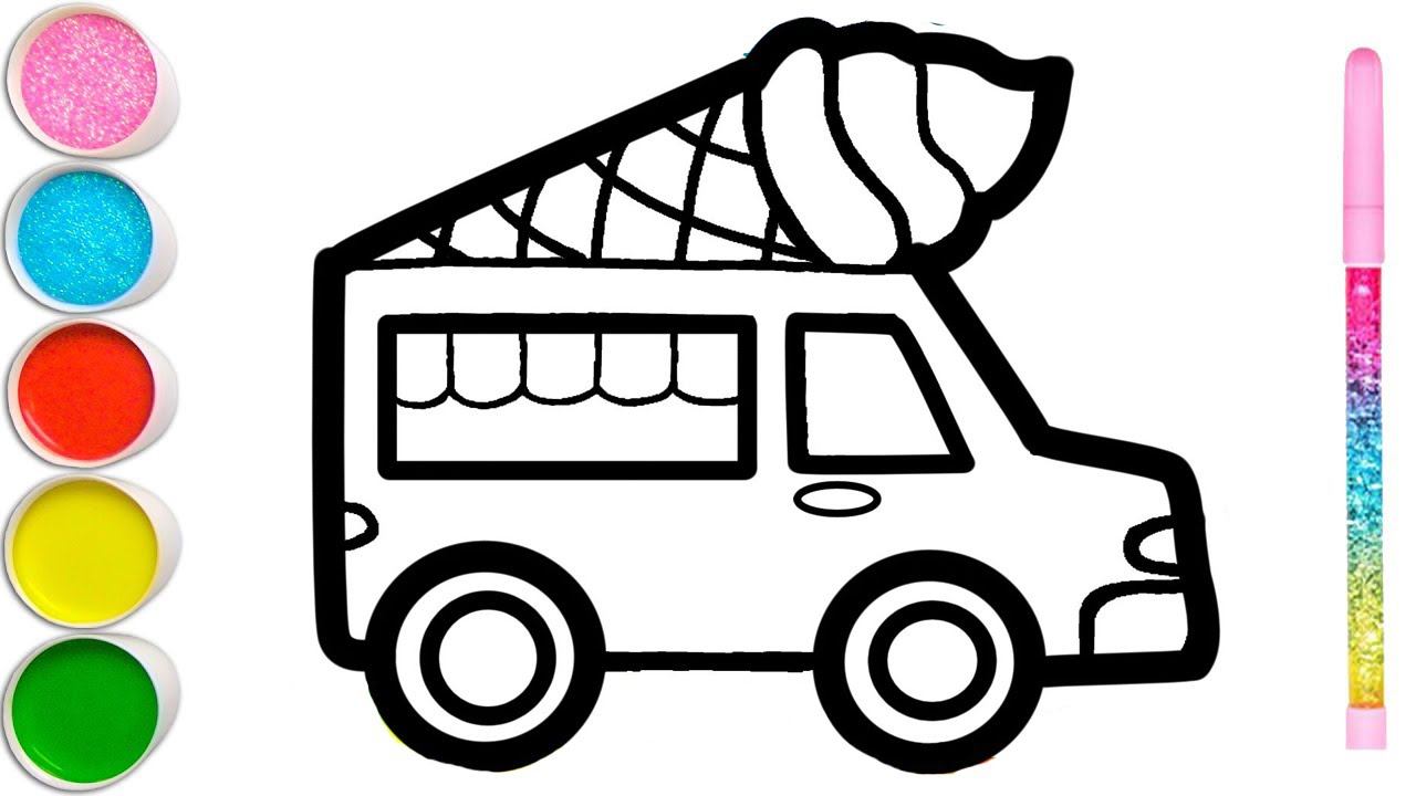 How to draw a bed, cake, food, rainbow for children смотреть онлайн