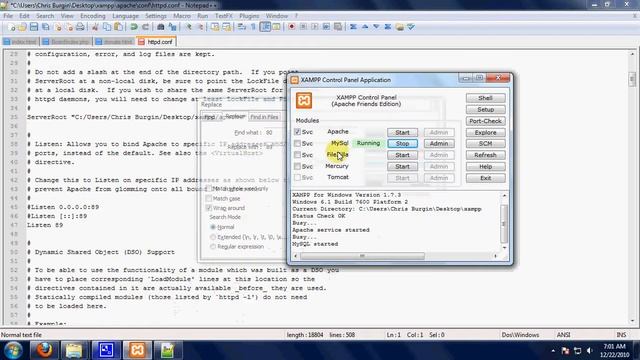 xampp tutorial #1 settings up xampp смотреть онлайн