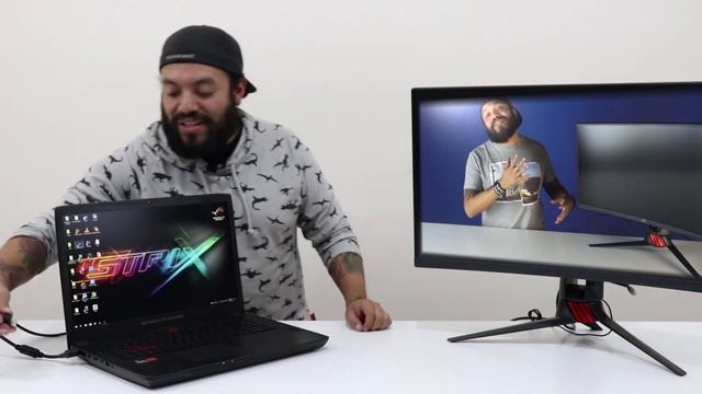 NO vas a creer el poder de la Laptop Gamer ROG STRIX GL702ZC смотреть онлайн
