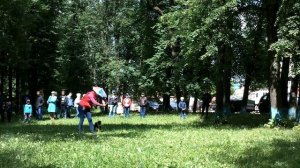 Злая тучка, танец с собакой