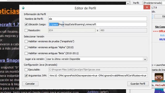 COMO INSTALAR MINECRAFT 1.7.9 (LAUNCHER ACTULIZABLE) смотреть онлайн
