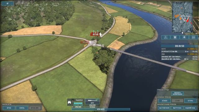 Совместная кампания Wargame AirLand Battle - Жуков, часть 5 смотреть онлайн