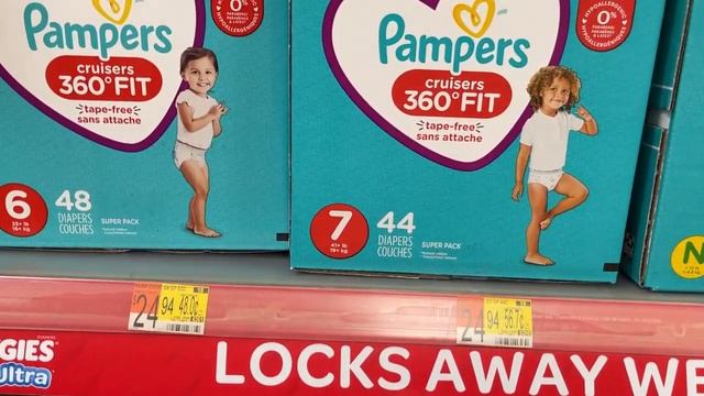 DIAPER SHOPPING at Walmart Looking for Easy Ups Size 7 , Huggies Slip On, Pullups, Pampers Cruiser смотреть онлайн