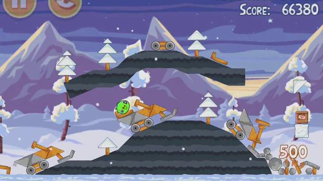 Angry Birds Seasons Wreck The Halls 1-20 94970 Walkthrough 3 Stars смотреть онлайн