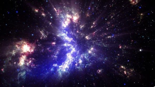 Космос - Заставка для ТВ - Космический полет исследование дальнего космоса