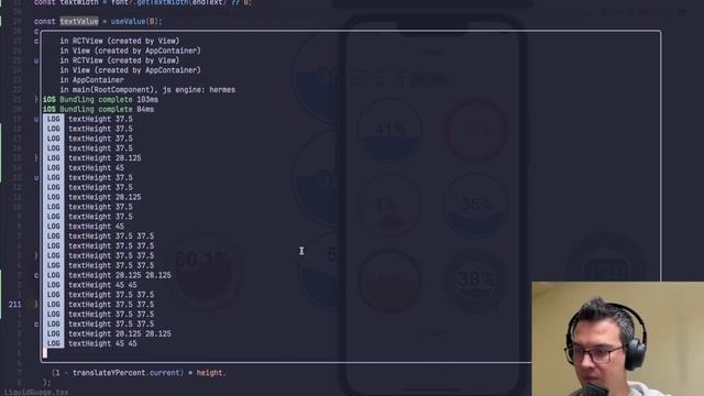 React Native Skia D3 Liquid Gauge Progress Indicator Part 4 смотреть онлайн
