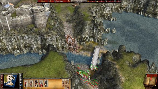 Stronghold 2 - Kampagne (PC) 60fps - Gameplay #21 - 9.Lord Barclays Burg смотреть онлайн
