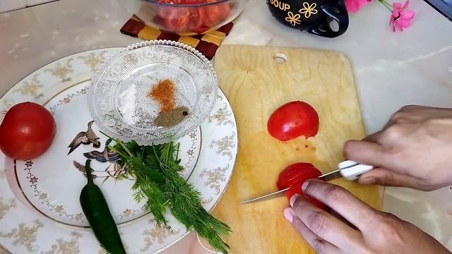 Салат за 5 минут. Узбекский салат ачичук к плову ?? смотреть онлайн