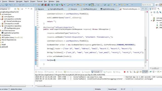 How to Export Data to Csv in Java | Data Export to Csv in Java|Java Export to Csv|Export Csv in Jav смотреть онлайн