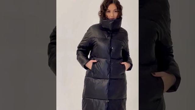 Куртка зимняя из экокожи смотреть онлайн