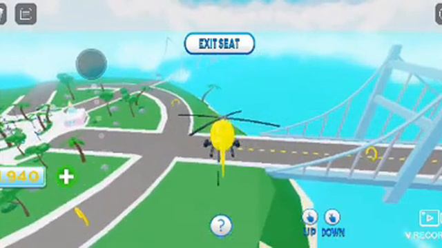Появился свой собственный Вертолёт в Roblox смотреть онлайн