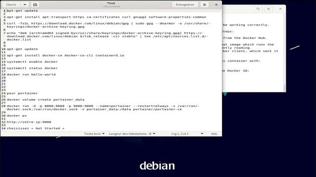installation de docker + portainer sur débian смотреть онлайн