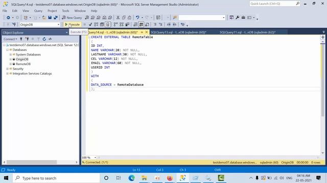 Cross database Query in Azure SQL Database смотреть онлайн