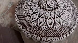 Подарок от мамы. Ажурная скатерть❤️