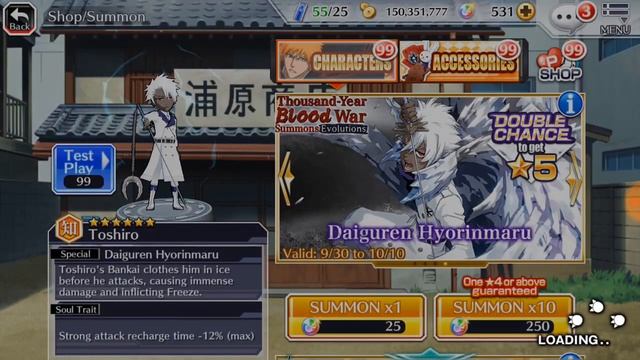 Bleach Brave Souls : Thousand-Year Blood War Summons: Evolutions [CZ/SK] |HD 720p| смотреть онлайн