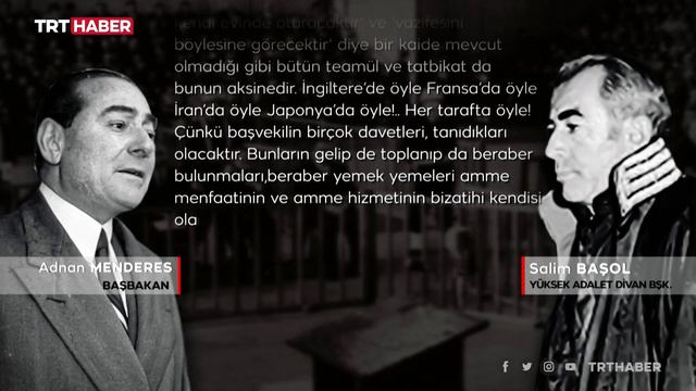 ADNAN MENDERES'İN KONUŞMASI