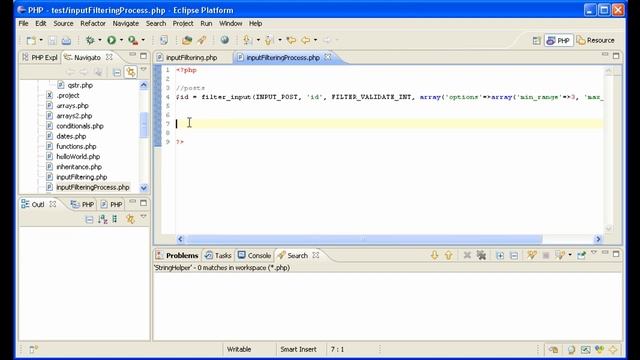 PHP: Input Filtering Basics смотреть онлайн