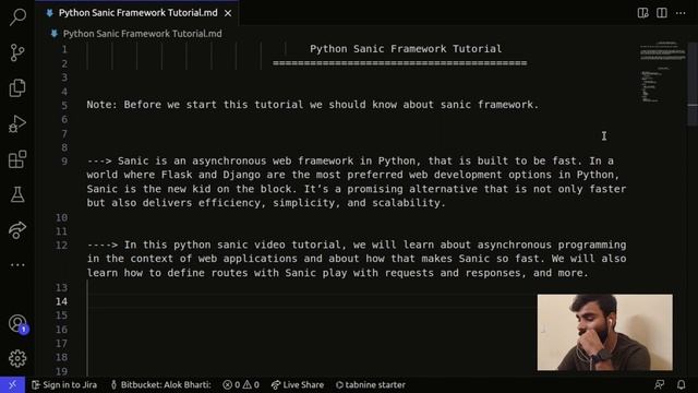 Python Sanic Tutorial in Hindi l Async Programming l Day-01 l About Sanic Framework ? смотреть онлайн