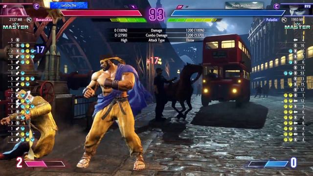 Street Fighter 6 l Bananaken (JP) VS Paladin (Ryu) l Data Replay Ranked Matches смотреть онлайн