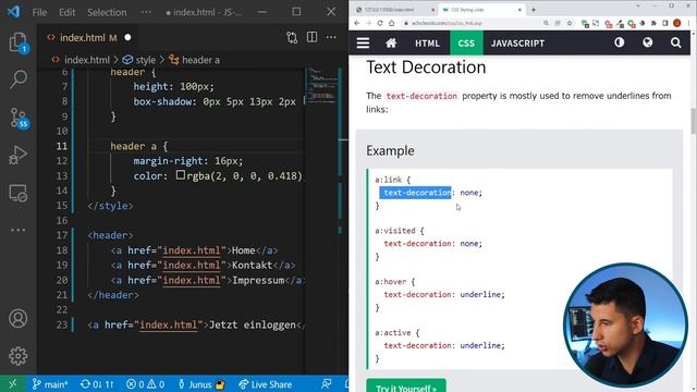CSS KURS in 40 Minuten (Tutorial auf Deutsch) смотреть онлайн