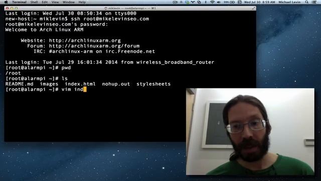 Learn the vim Text Editor on Raspberry Pi under Arch Linux смотреть онлайн