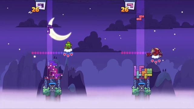 КТО ЛУЧШЕ ИГРАЕТ, В ТЕТРИС С ФИЗИКОЙ!!! ДУЭЛЬ В Tricky Towers!!! смотреть онлайн