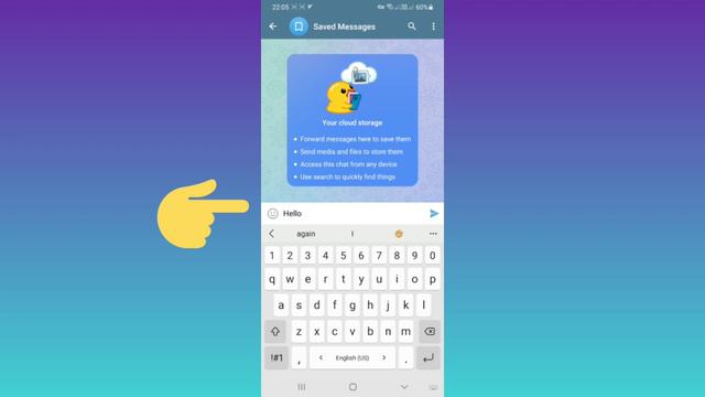 How To Use Telegram Saved Messages смотреть онлайн