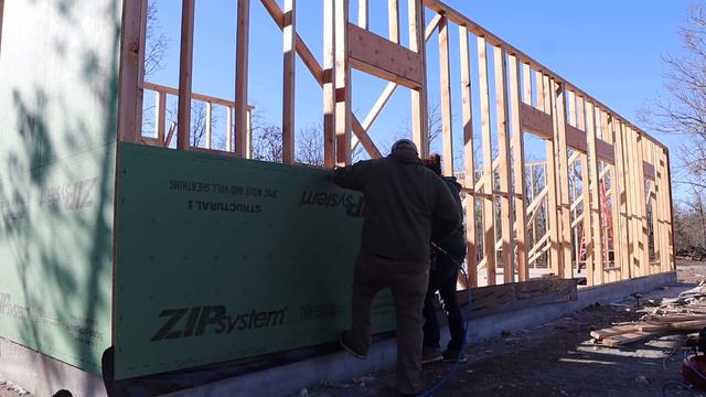 FIRST TIME TO INSTALL ZIP BOARD WHILE BUILDING OUR OWN HOME смотреть онлайн