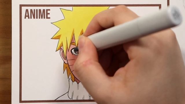 Drawing NARUTO UZUMAKI In 3 Styles [Manga, Anime And Realistic]