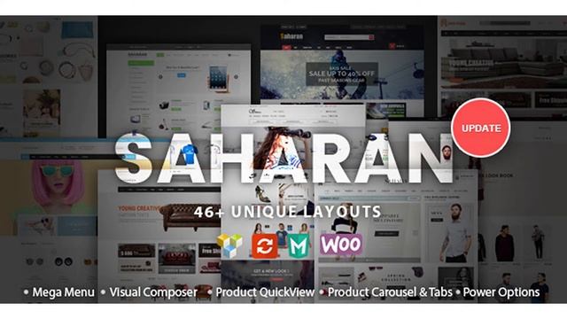SAHARAN - Responsive WordPress Theme | Themeforest Website Templates and Themes смотреть онлайн