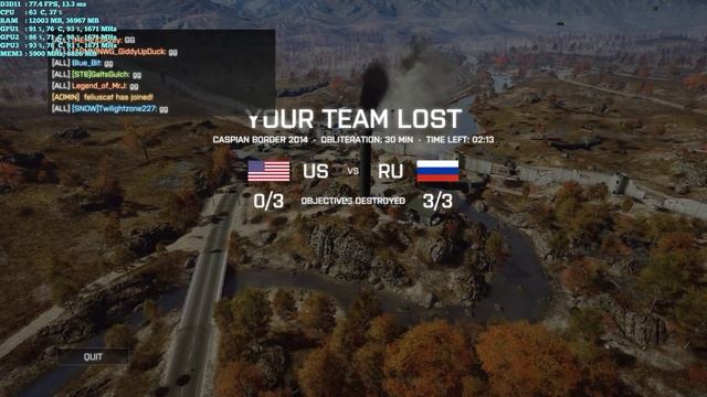 Battlefield 4 8K PC Gameplay **GIVEAWAY** | GTX 1080 Ti 3 Way SLI | ThirtyIR смотреть онлайн