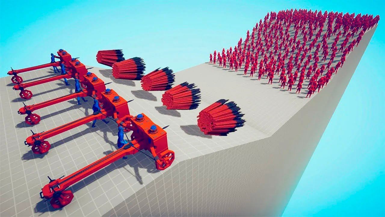 100x SAMURAI Vs 5x GOD | TABS - Totally Accurate Battle Simulator