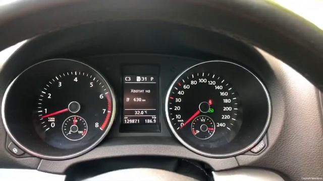 Настройка часов в автомобиле VW GOLF 6 смотреть онлайн