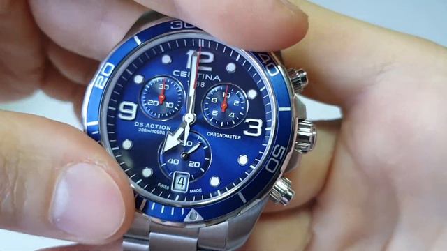 Certina DS Action COSC-sertified Chronometer смотреть онлайн
