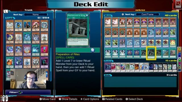 YU-GI-OH! Legacy Of The Duelist Link Evolution Nekroz deck/combos/explanation/replays смотреть онлайн