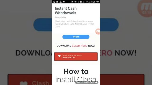 HOW TO DOWNLOAD Apk clash herose смотреть онлайн