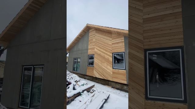 Реконструкция старого брусового дома в современный ☺️ подпишись чтобы не потерять