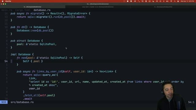 try to make something real with dioxus server fns | rust, dioxus, liveview, sqlite in prod смотреть онлайн