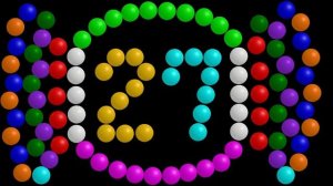 Color Ball Counting - 1-50 - The Kids' Picture Show (Fun & Educational Learning Video)