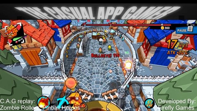 Zombie Rollerz: Pinball Heroes Replay - The Casual App Gamer смотреть онлайн