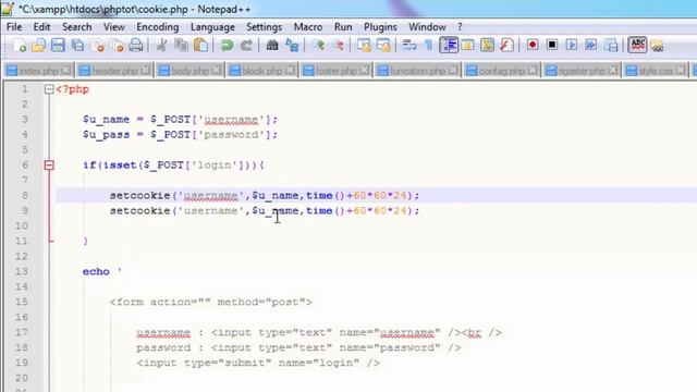 دورة PHP - الدرس 32 (مثال عملي على الكعكات cookie) смотреть онлайн