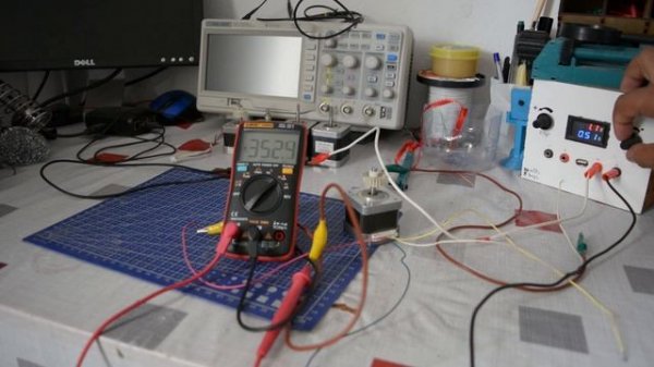 Test your stepper motor TORQUE II Nema 17 torque test II CNC torque test